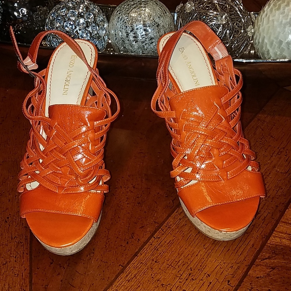 Strappy Wedge sandles "NEW" never worn.